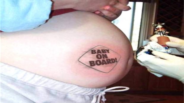 Gravid tatuering