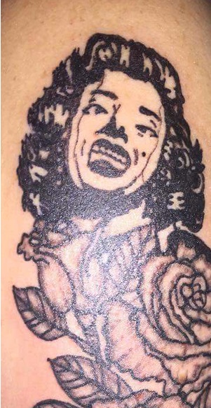 Marilyn Monroe tatuering